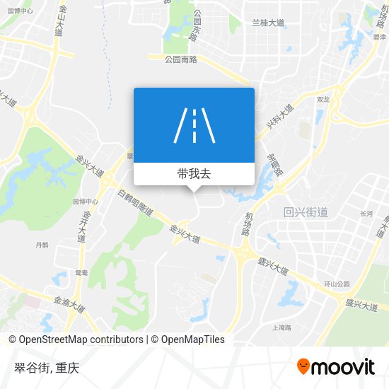 翠谷街地图