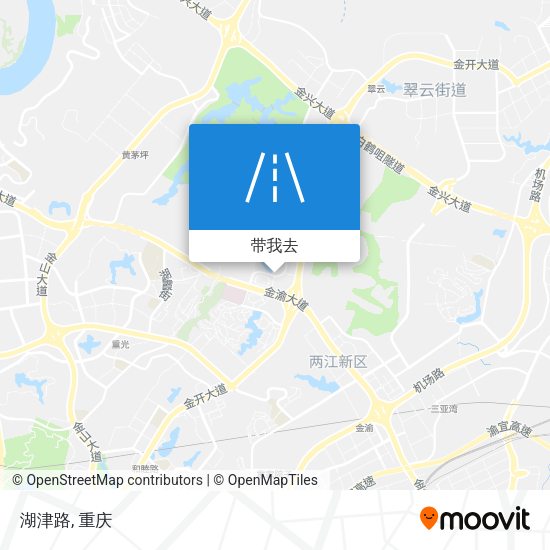 湖津路地图