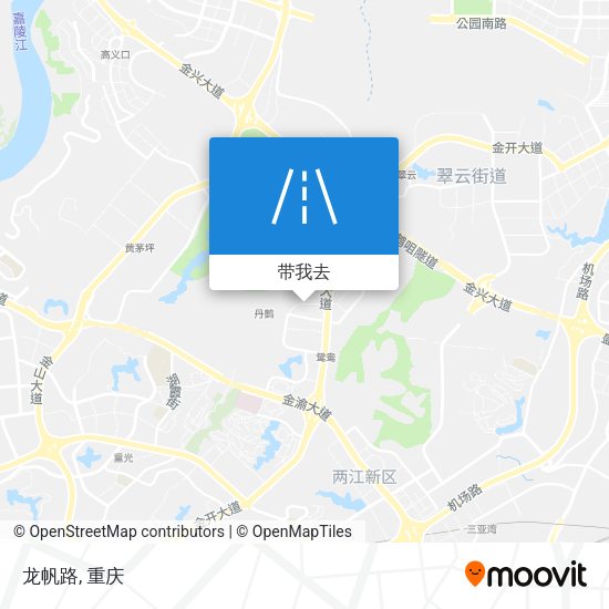 龙帆路地图