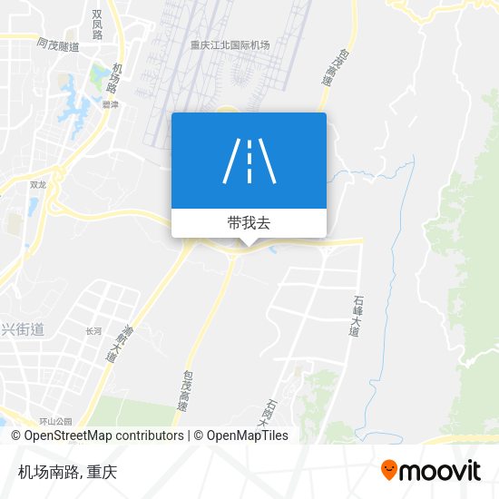 机场南路地图