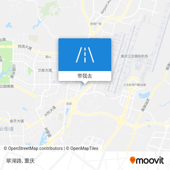 翠湖路地图