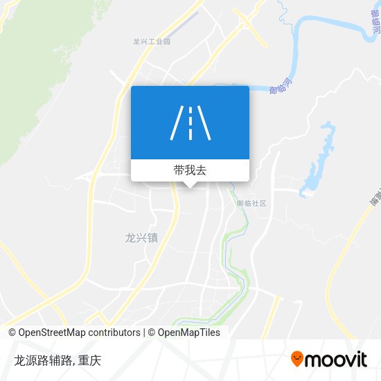 龙源路辅路地图