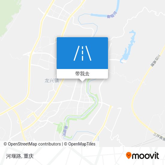 河堰路地图