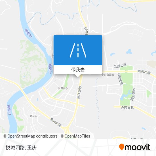 悦城四路地图