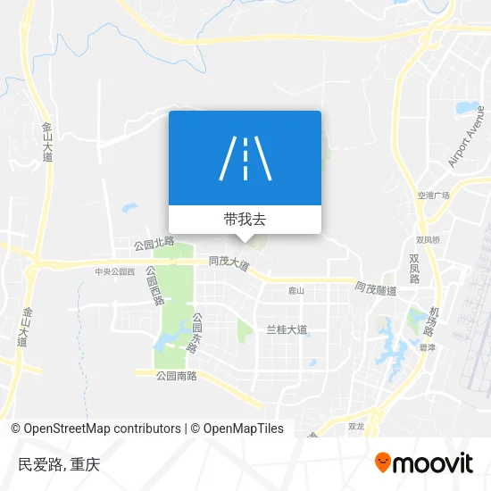 民爱路地图