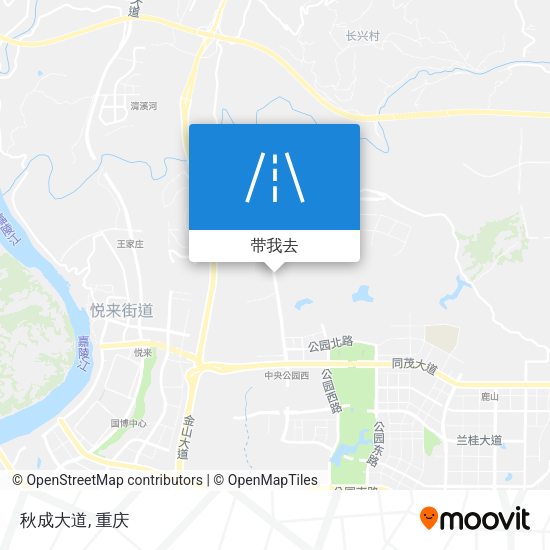 秋成大道地图