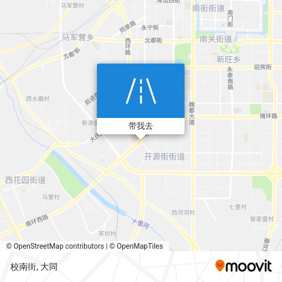 校南街地图