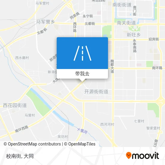 校南街地图