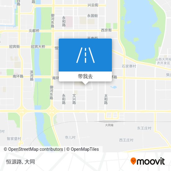 恒源路地图