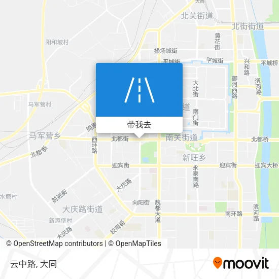 云中路地图