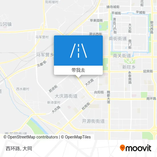 西环路地图