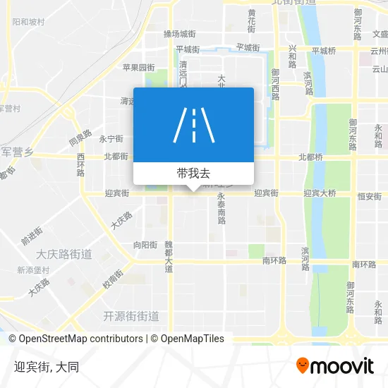 迎宾街地图