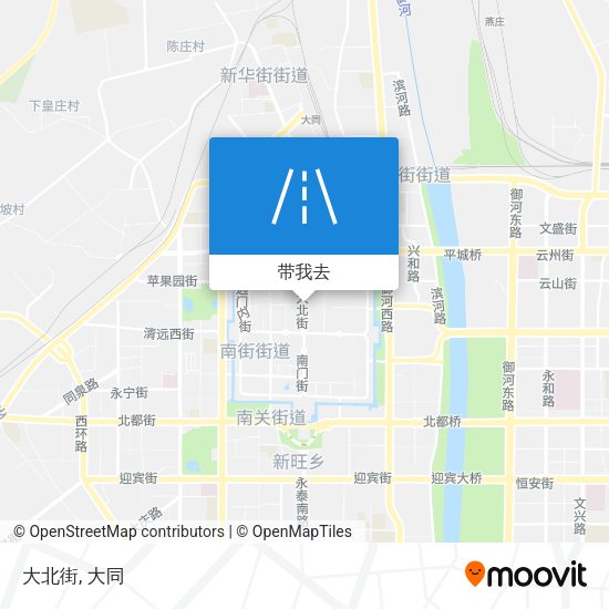 大北街地图
