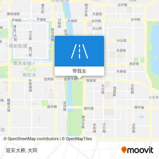 迎宾大桥地图