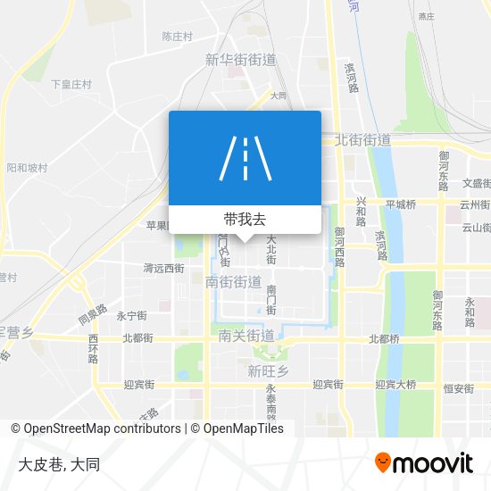 大皮巷地图