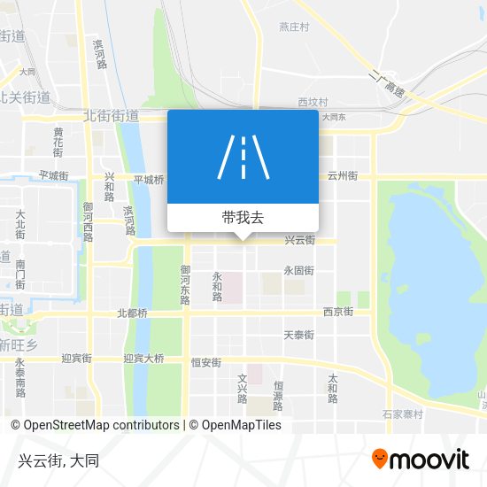 兴云街地图