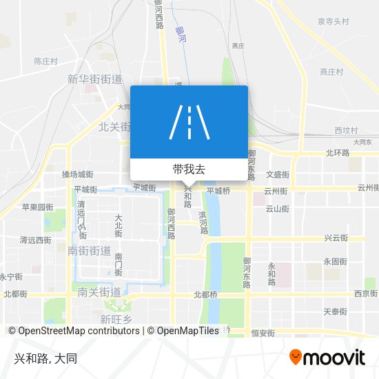 兴和路地图