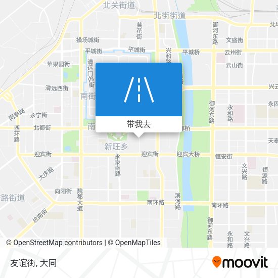 友谊街地图