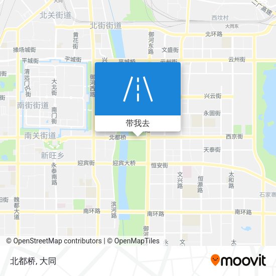 北都桥地图