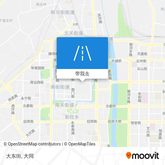 大东街地图