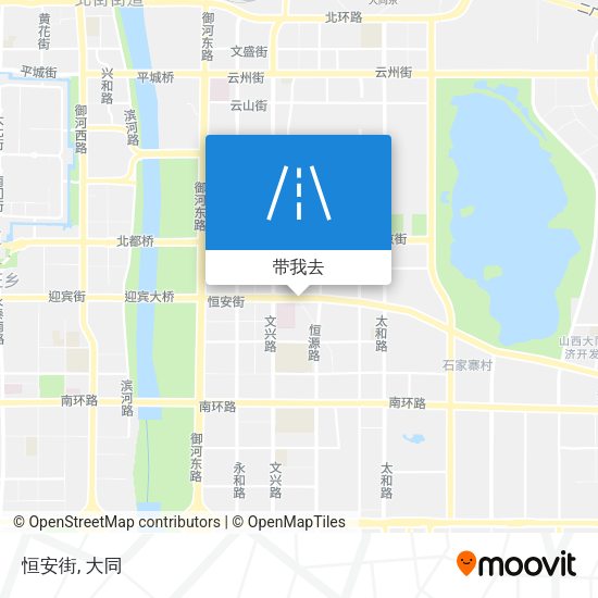 恒安街地图