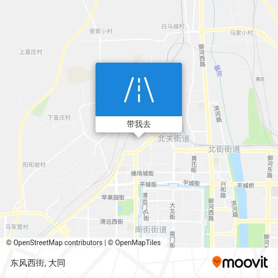 东风西街地图