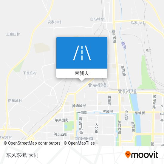 东风东街地图