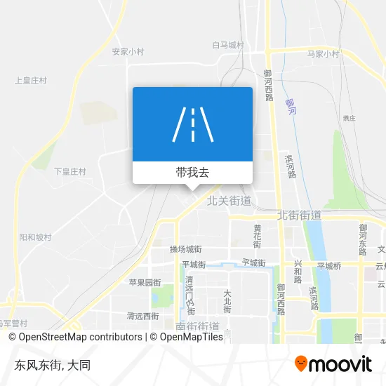 东风东街地图