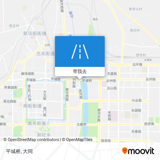平城桥地图