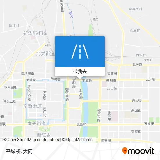 平城桥地图