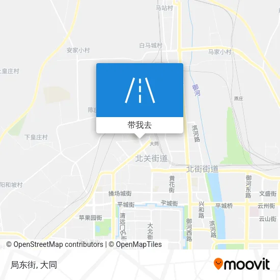 局东街地图