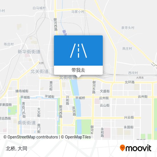 北桥地图