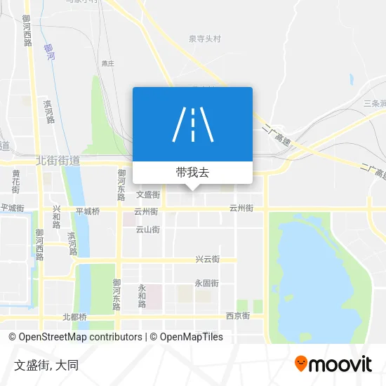 文盛街地图