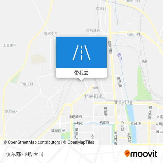 俱乐部西街地图