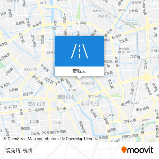 观苑路地图