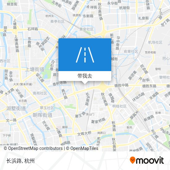 长浜路地图