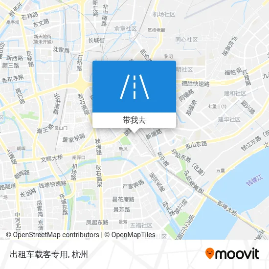 出租车载客专用地图