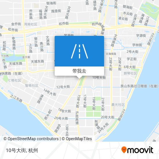 10号大街地图