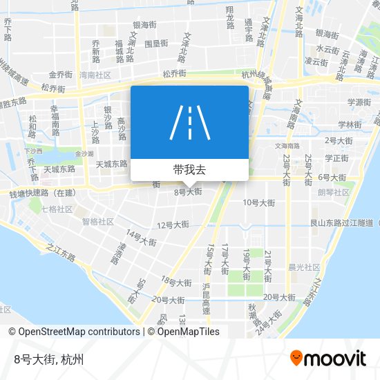 8号大街地图