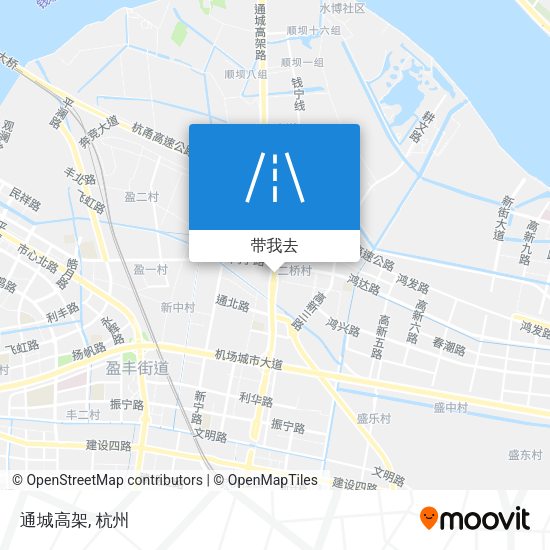 通城高架地图