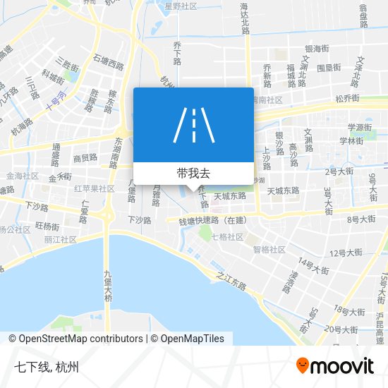 七下线地图