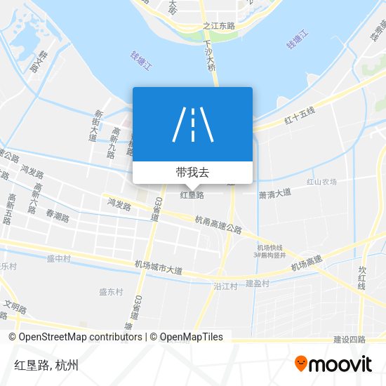 红垦路地图