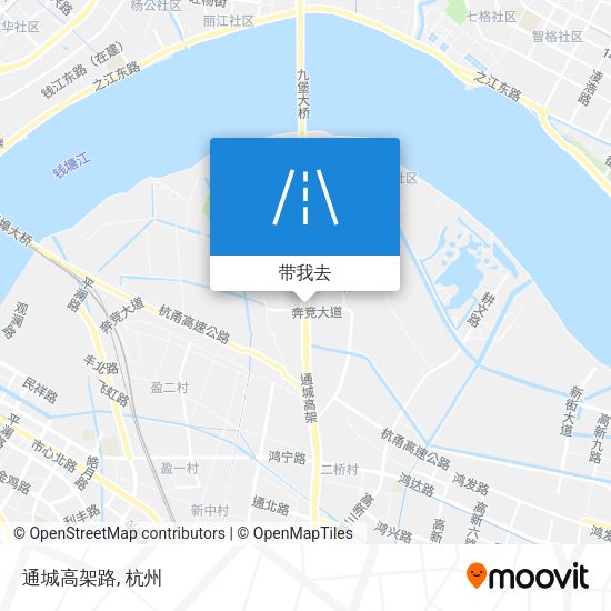 通城高架路地图