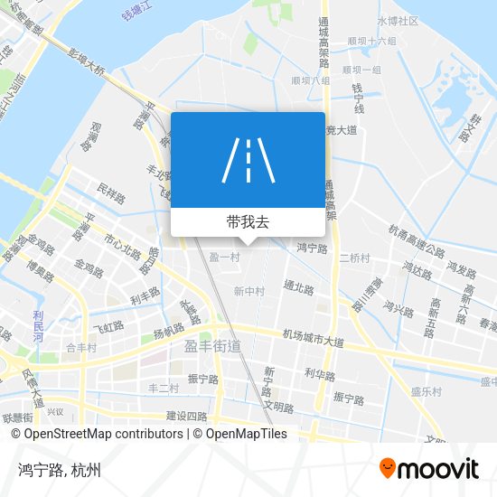 鸿宁路地图