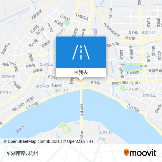 东湖南路地图