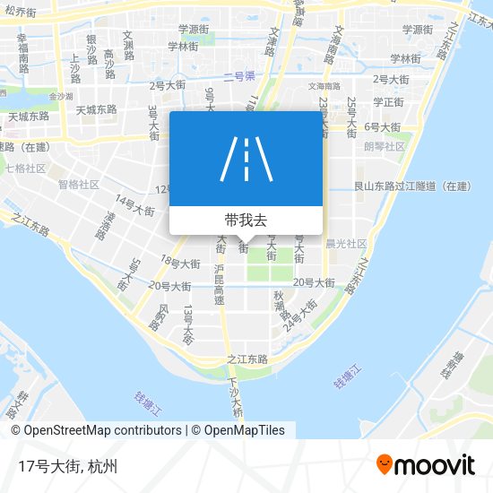 17号大街地图