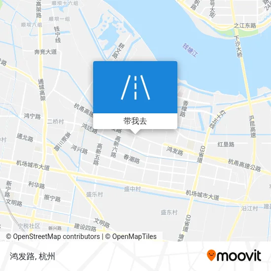 鸿发路地图