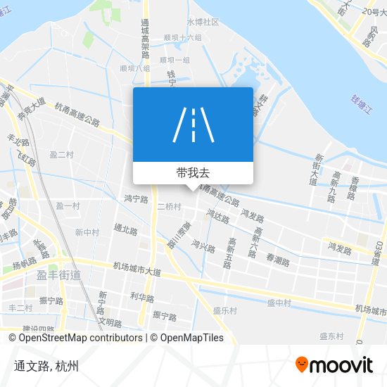 通文路地图