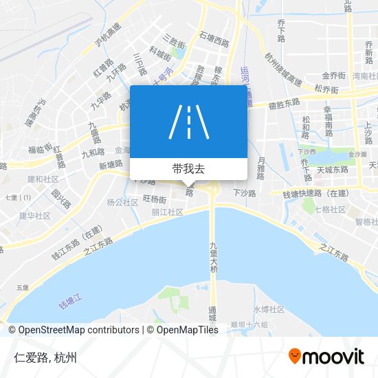 仁爱路地图