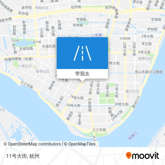11号大街地图
